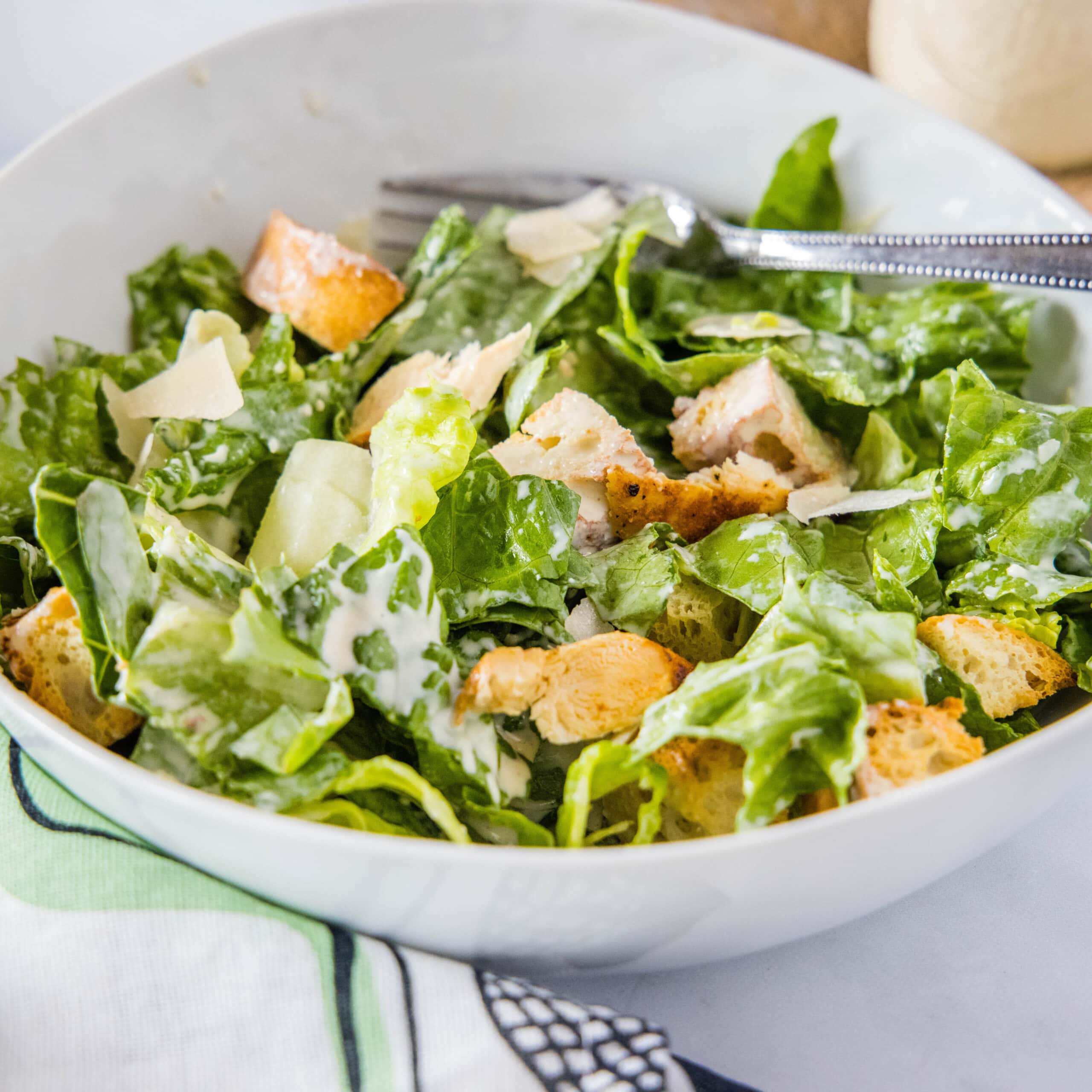 Chicken Caesar salad