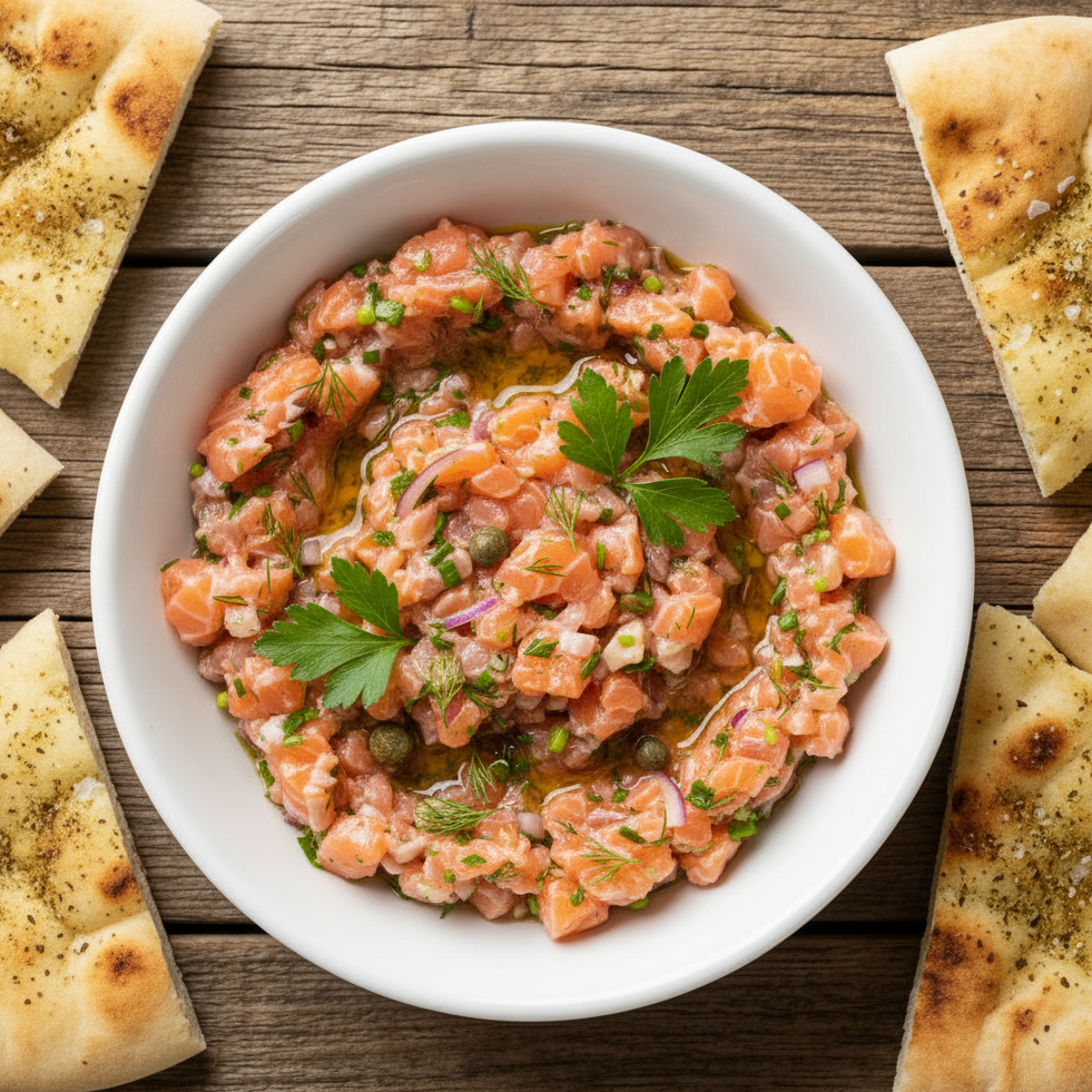 Salmon tartar